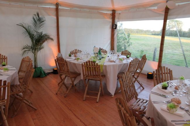 Location de chaise en bambou